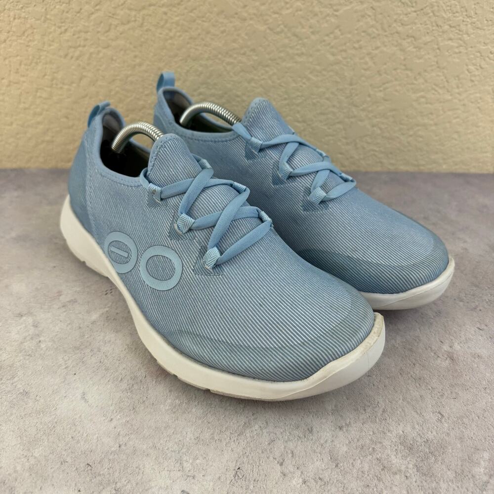 OOfos OOmg Sport LS Blue Low Recovery Comfort Athletic Shoes Womens 10